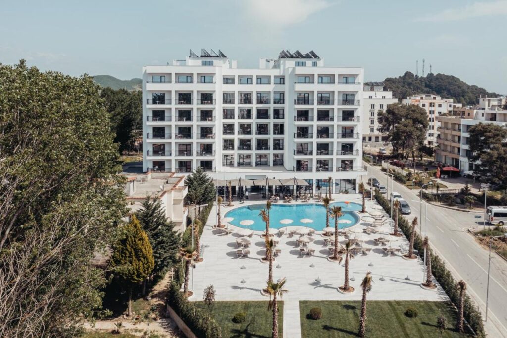 Delight Hotel Spa in Albania outside view