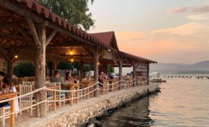 Mussel house in Ksamil