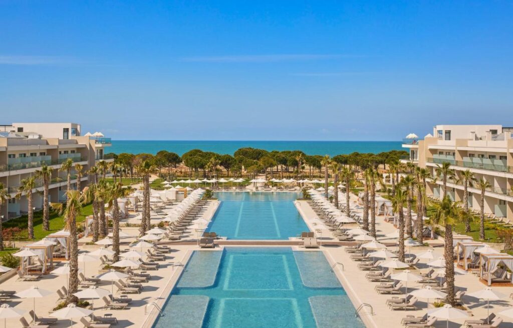 Melia Durres in Albania poolside view