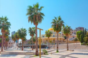 The centre square of durres also known as shesi liria