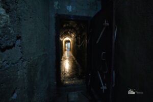 The cold war tunnel in gjirokaster