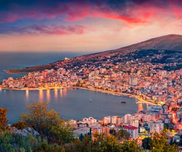 Sarande, also known as Saranda in the south of albania