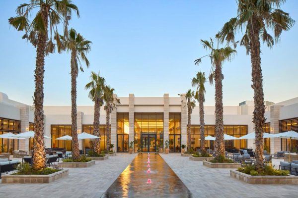 The entrance of melia durres in albania