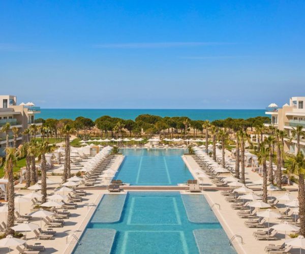 Melia Durres in Albania poolside view