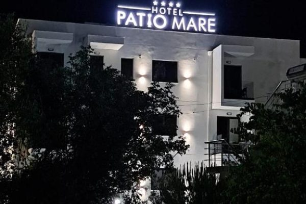 Patio mare in Albania front form the hotel