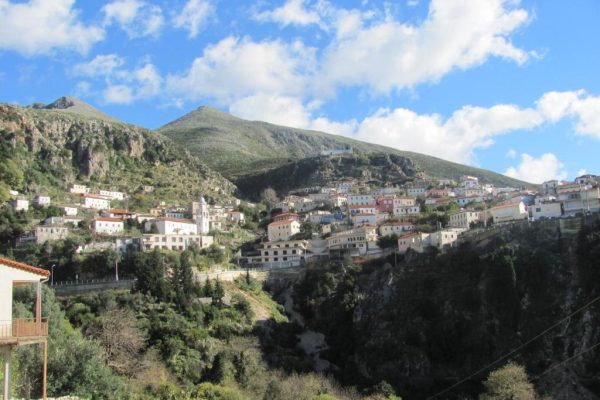 perivolos apartments in albania view from the rooms to the mountains beautifull.