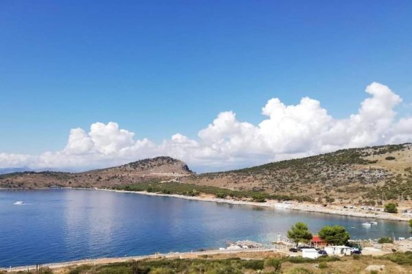 Vila Bello in Ksamil mountainview from the Vila Bello