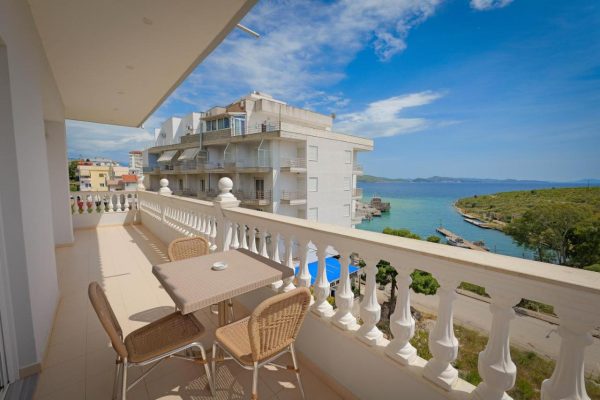 Vila Marina Appartments in Sarande view from balcony