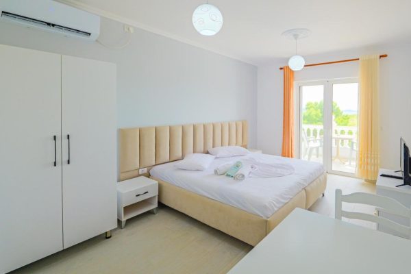 Vila Marina Apartments in Sarande masterbedroom